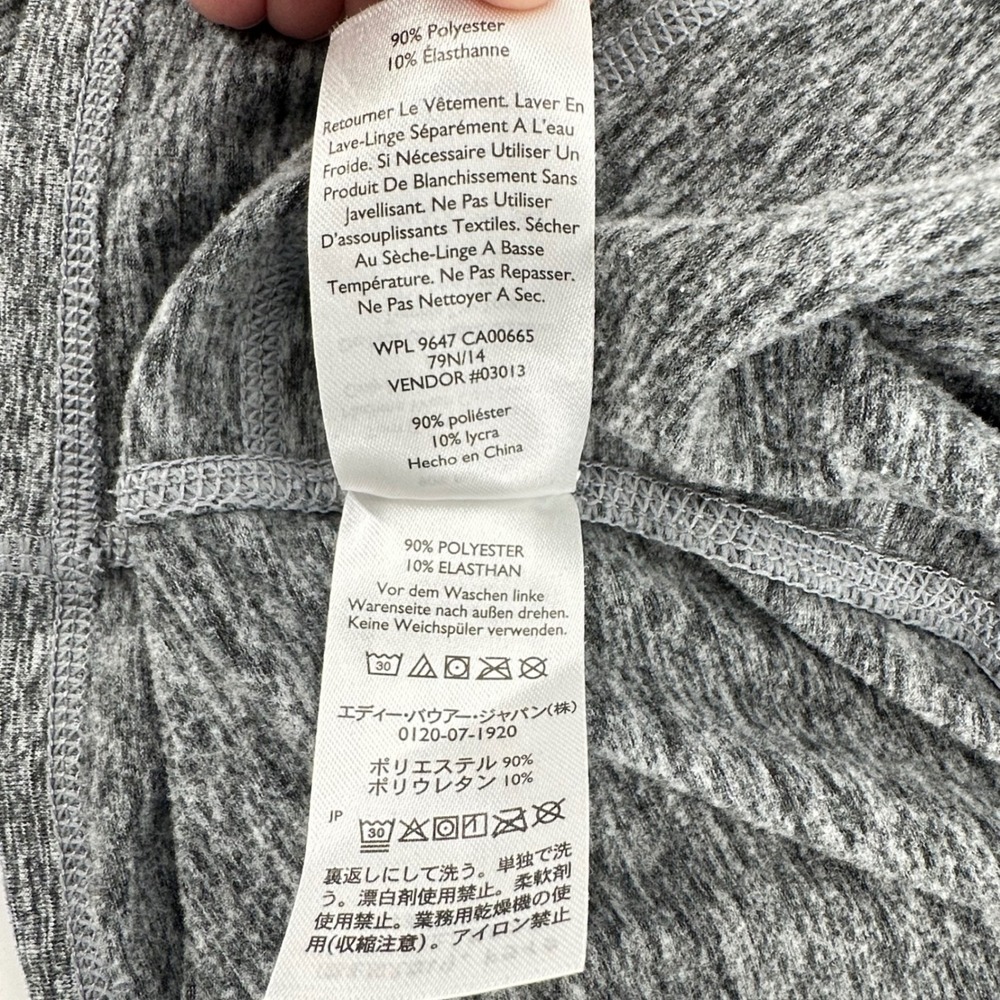 Eddie Bauer Open Front Longline Cardigan Women S Gray Athleisure Layering Tech - Picture 5 of 9